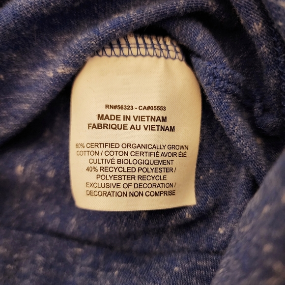 Nike Blue Heathered Long Sleeve Tee Size Medium - Picture 7 of 7